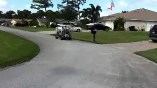 Powered paraglider golf cart part 2 by Robin Harrand