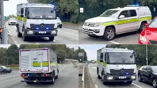 3 Army Bomb Disposal Trucks Respond &ndash; Manchester Terror Attack