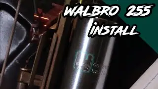 S13 240SX Walbro 255 Install