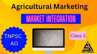 MARKET INTEGRATION | Agriculture Marketing | #tnpscao #studyexpress #tamil #handwritten |Self Study