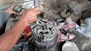 SERVICE ALTERNATOR CRV
