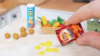Мини Картофельные Чипсы Lay's! | Миниатюрная Еда | Мини Кухня