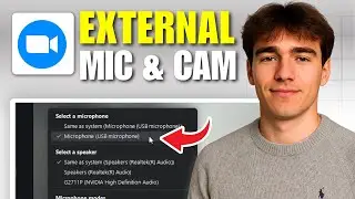 How To Use An External Mic And Cam In Zoom (Tutorial 2026)