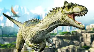 Taming The ALPHA Allosaurus In ARK | RAGNAROK Ep3