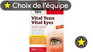 🏆 TOP 3 MEILLEUR COMPLEMENT ALIMENTAIRE POUR LES YEUX 2025