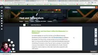 Discovery Education, Thermal energy walkthrough.