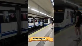 🥰 Underground Madrid Spain 🇪🇦 shorts