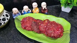 குழந்தைகளுக்கான சத்துள்ள ஸ்நாக்ஸ் | healthy eve snacks for kids பீட்ரூட் கட்லெட் / beetroot cutlet