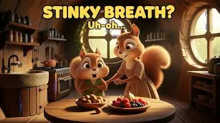 The Little Squirrel Who Forgot to Brush His Teeth 🐿️✨ | Kids Animated Story