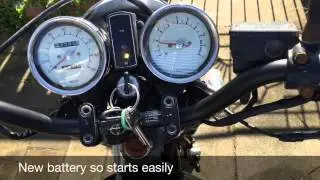 Yamaha SR250 cafe racer - 2005 Spanish import