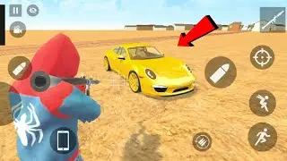 Ultimate Car Collection in Indian Theft Auto Simulator 💥 || Spiderman Golden Car 