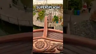 Вы были на SuperSplash ❓✨💦😃 Очень веселая и мокрая водная поездка в Плопсаленде ✨ #themepark #plo...