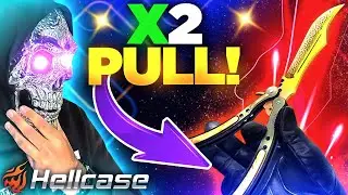 HELLCASE BUTTERFLY KNIFE LORE PULL !! HELLCASE PROMO CODE 2024 ! HELLCASE 2024