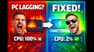 How To Fix High RAM/Memory/CPU/DISK Usage On Windows 10/11