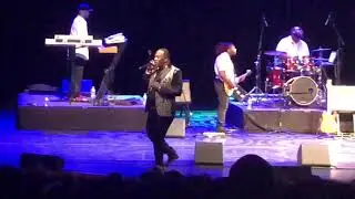 Mical Russell at Reggae Meets Soul 2018 backed by Code Red Band