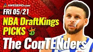 DRAFTKINGS NBA DFS PICKS TODAY | Top 10 ConTENders Fri 5/21 | NBA DFS Simulations