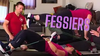4 exercices avec élastiques pour les fessiers
