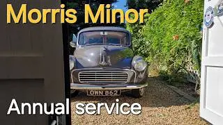 Morris Minor annual service