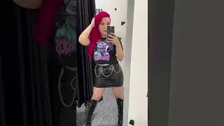 Latex Dress Photoshoot #shorts