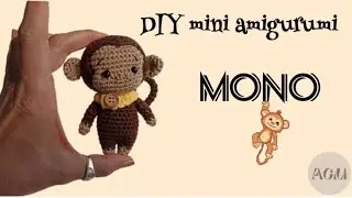 DIY mini amigurumi 🐵kiki el mono 🙊 Monkey