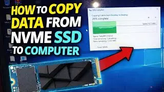 How to copy all data from Nvme ssd to computer| Recover data | Data recovery|