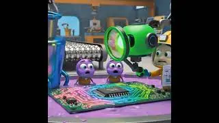 Pcb electronic factory animation #funnyvideo #cartoon #funnyshorts #animation
