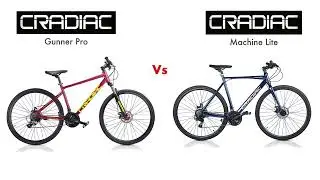 Cradiac Gunner Pro  vs Machine lite | Budget Hybrid cycles under 20000