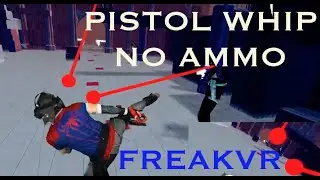 Pistol Whip No Ammo || FREAKVR MIXED REALITY VR. || THE GRAVE, R U AFRAID, LELITH