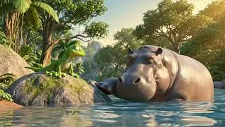 #frog & elephant 🐘 # kids story