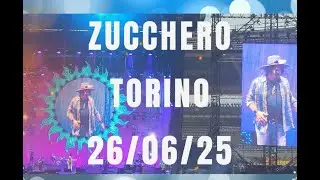 ZUCCHERO FORNACIARI TORINO 26-06-25