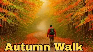 Autumn Walk Through Color #mindfulness #trees #woodland #autumn #fall