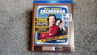 Anchorman The Rich Mahogany Edition Blu Ray Unboxing