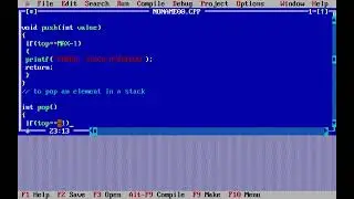 Implementing a Stack using Arrays in C ProgrammingPOP   Step by Step Guide  Part 02