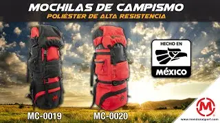 NUEVAS MOCHILAS DE CAMPISMO MENDOZA