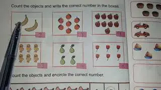 Class 1 Maths Book | Unit-1 Forward Counting, Backward Counting