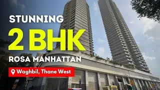 Top Floor 2 BHK For Sale In Rosa MaNHattan | Waghbil, Thane | Open View | Parking | Well Ventilated