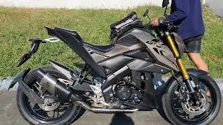 Yamaha TFX 150 2017 with Akrapovic M1 full system exhaust sound check