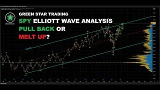 SPY ELLIOTT WAVE ANALYSIS PULL BACK OR MELT UP?