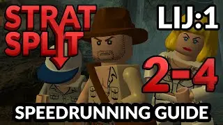 STRAT SPLIT | Lego Indiana Jones 2-4 Speedrunning Guide