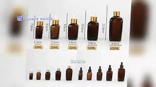 #package #skincare Skin care products container amber dropper bottle, factory outlets.