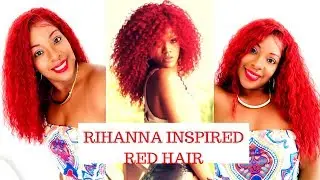 RHIANNA INSPIRED RED HAIR | R&B Collection RL-Ricky Lace Front Wig