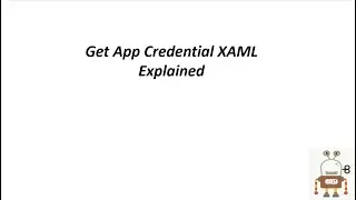 Get App Credentials Demo