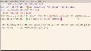 ShortTalk: subjugate a computer without using keyboard or mouse!