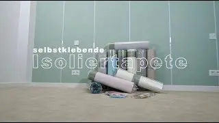 HEXIM Montageanleitung selbstklebende Isoliertapete 1,82 m&sup2; schalld&auml;mmend 4mm  2in1 Tapete