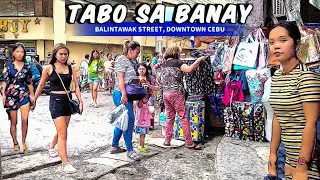 🐵[HD #CEBU 🇵🇭 ] EXPLORING TABO SA BANAY ALONG BALINTAWAK STREET   |Aug 2023