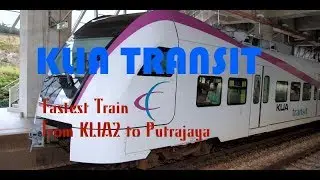 KLIA Transit KLIA2 to Putrajaya | Kuala Lumpur Airport Train Report - Malaysia 🇲🇾