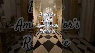 Inside the British Ambassador&rsquo;s Residence #bestaddress #britishembassy #interior #housetour