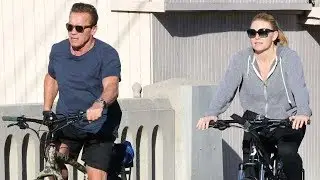 Arnold Schwarzenegger Cruises The Beach On His $5,499 Electric Bike