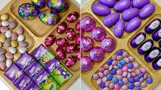 🍬 Purple 🍬 Sweets Platter ASMR &bull; Milka Chocolates &bull; Top Compilation &bull; Satisfying &bull; Relaxing Sounds