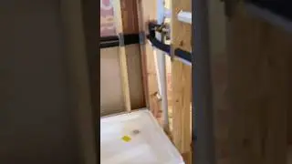 Tiny Home Rough Plumbing Punch List Shower Pan, nailing plates #irl #plumbing #shorts #tinyhouse